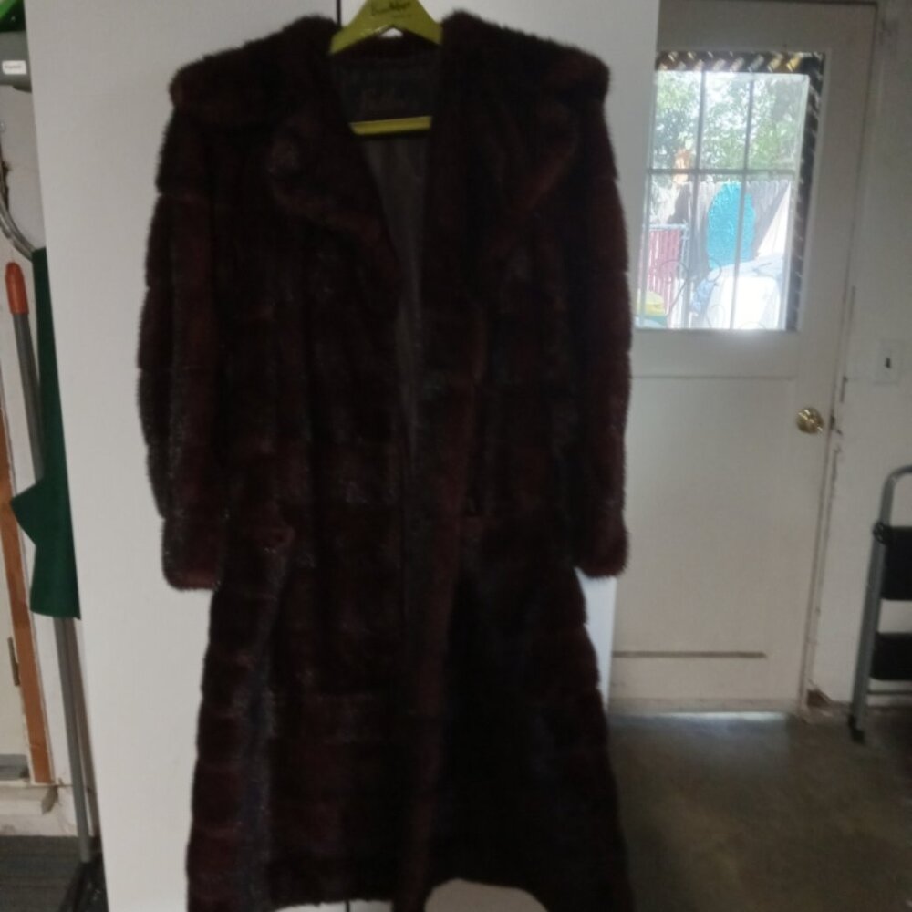 Mink coat from Bullocks of San Francisco